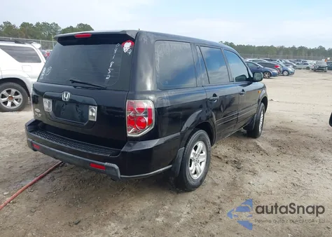 2006 Honda Pilot Lx from USA, damaged, VIN 5FNYF28166B041852